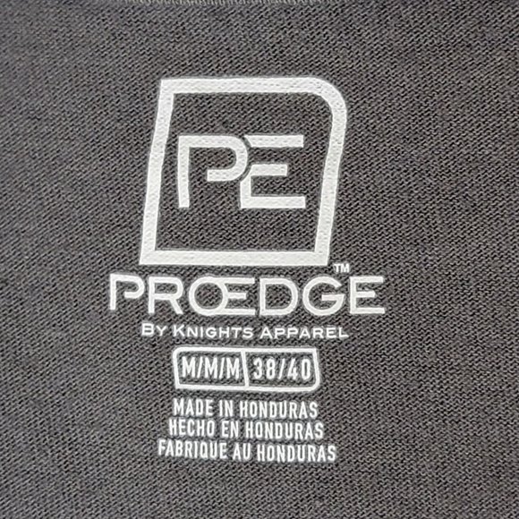Proedge PE Duke Blue Devils Tshirt Tee Mens M Gray Logo Gray Short Sleeve - Picture 5 of 8